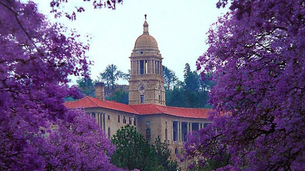JACARANDA-TREES-BLOOMING-AT-THE-UNION-BUILDINGS-PRETORIA